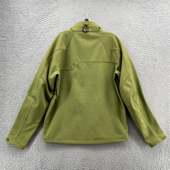 Rossignol Jacket Adult Medium Green SoftShell Ski Snowboard Sample Outdoor Men's - Picture 7 of 11